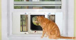 Freedom Window Cat Door