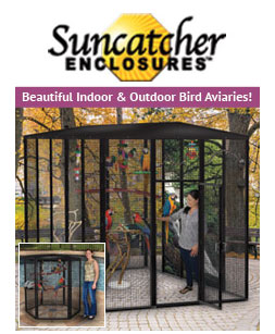 outdoor bird cages suncatcher