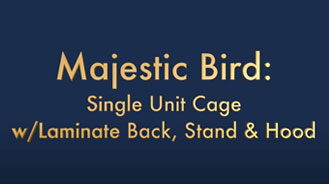Majestic Bird and Reptile Cage Instructions