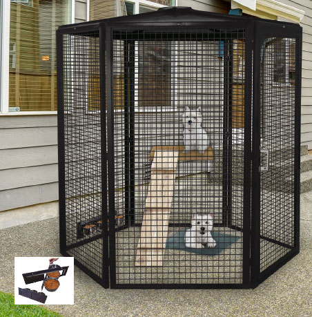 suncatcher dog enclosures